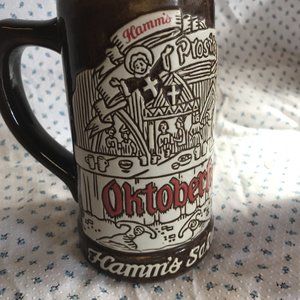 Hamm's Salutes Oktoberfest 1973 Beer Stein